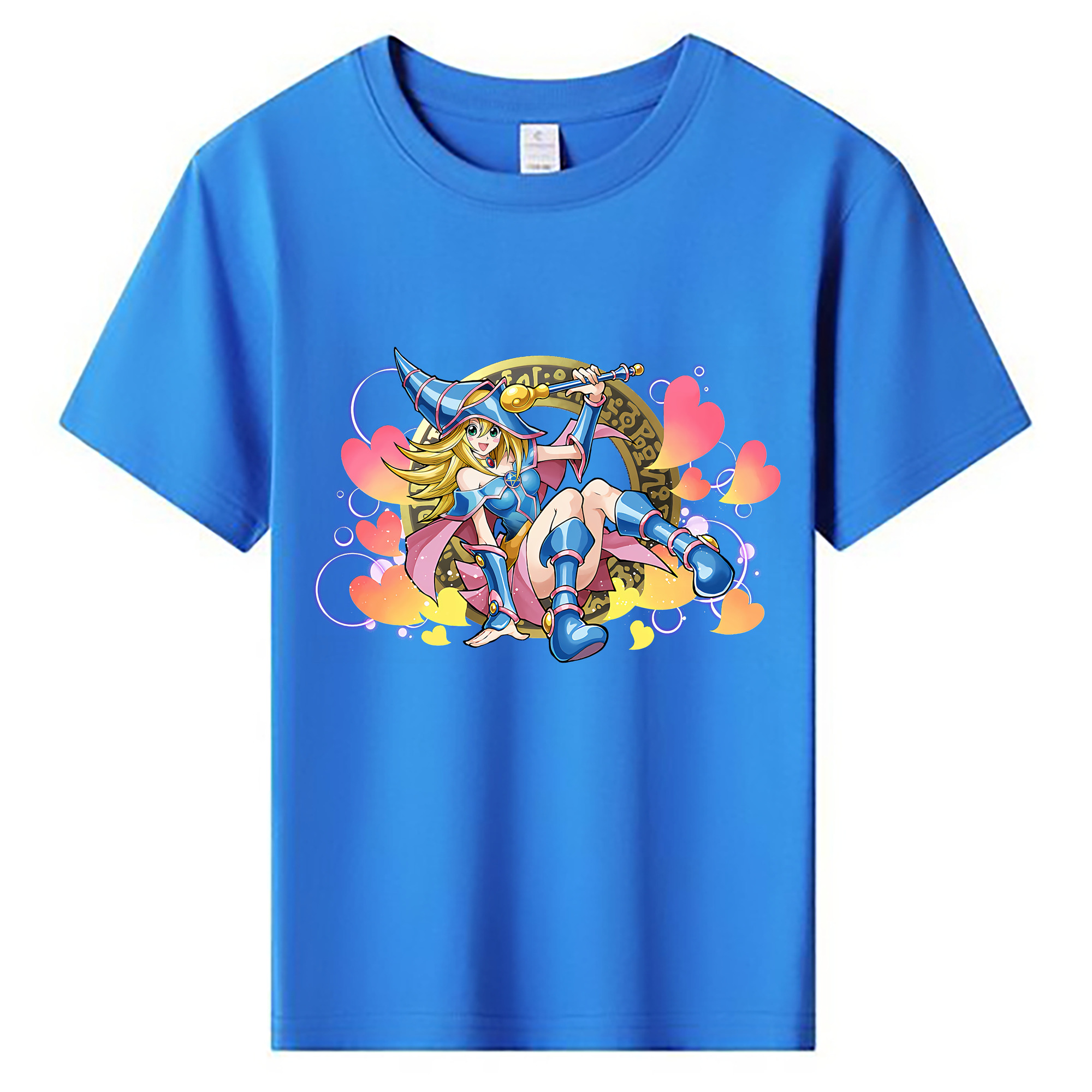 （画像用） 遊☆戯☆王 Yu-Gi-Oh! 綿100％キッズTシャツ（フロントプリント）